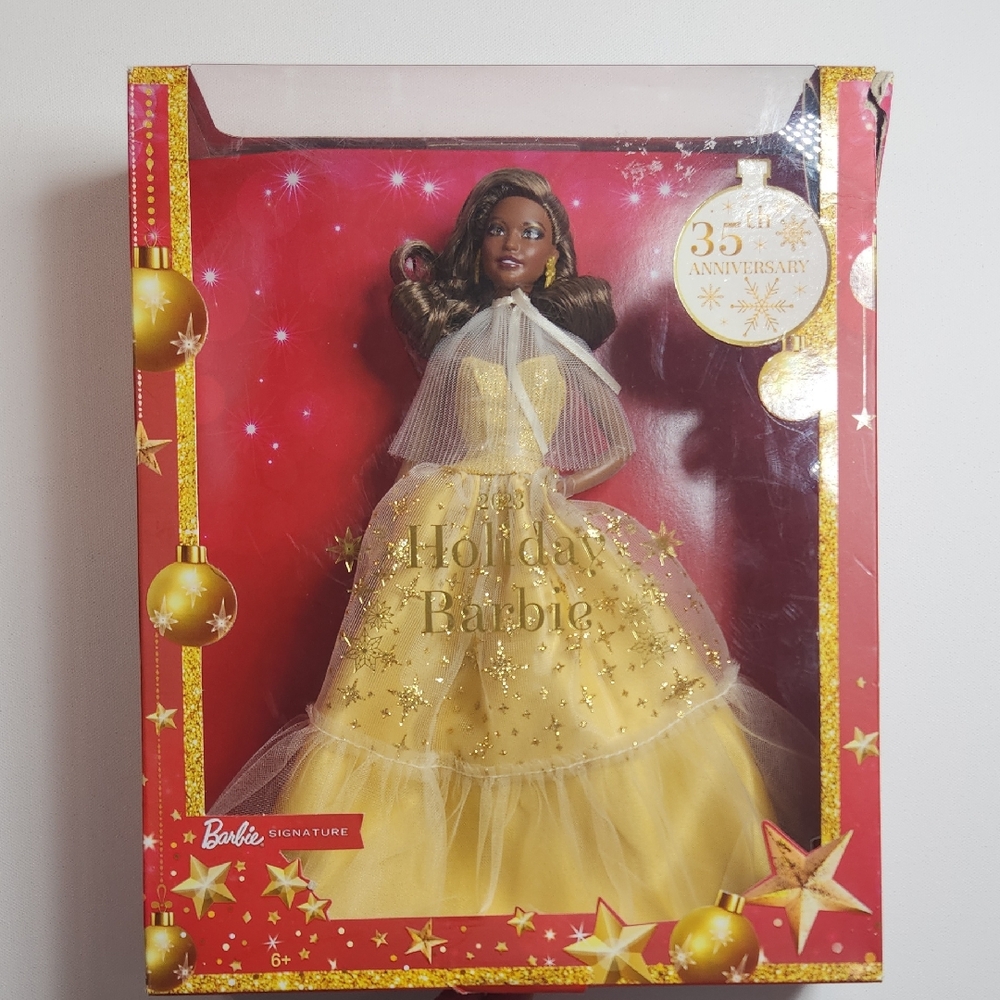 Barbie Signature 2023 Holiday Doll - 35th Anniversary NEW IN BOX
